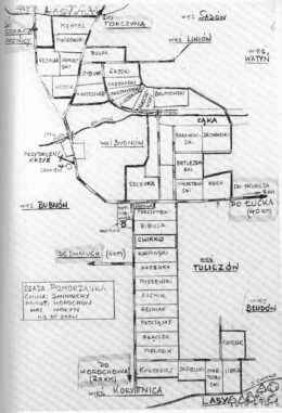 Plan of Osada Pomorzanka Plan of Osada Pomorzanka